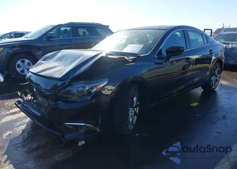 2017 Mazda Mazda6 Grand Touring z USA, uszkodzony, nr VIN JM1GL1W59H1141654